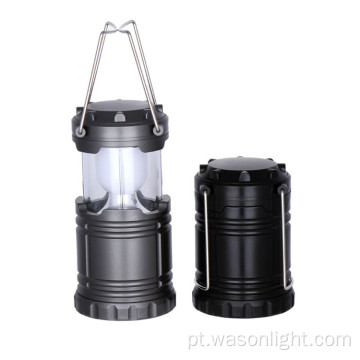 Preço barato com a marca Pop Up Lantern dobrável com alças destacáveis ​​iluminação ao ar livre 6 Lâmpada de lâmpada de mão LED Luz de camping telescópica